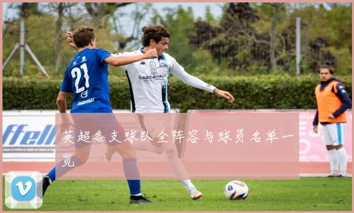 英超各支球队全阵容与球员名单一览