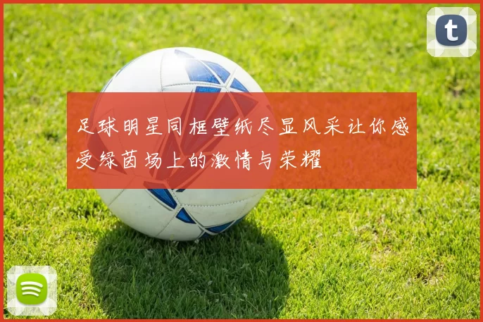 足球明星同框壁纸尽显风采让你感受绿茵场上的激情与荣耀