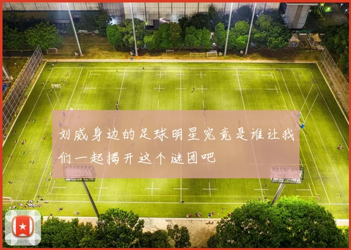 刘威身边的足球明星究竟是谁让我们一起揭开这个谜团吧