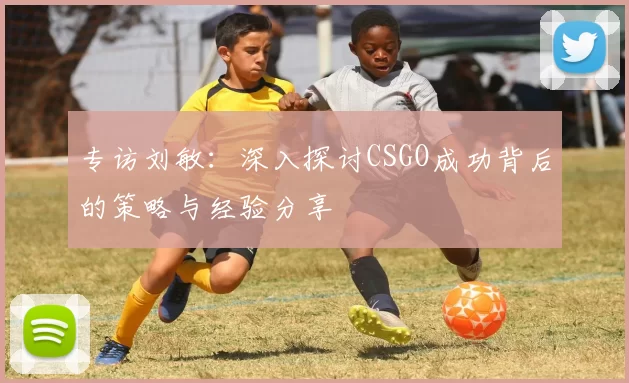 专访刘敏：深入探讨CSGO成功背后的策略与经验分享